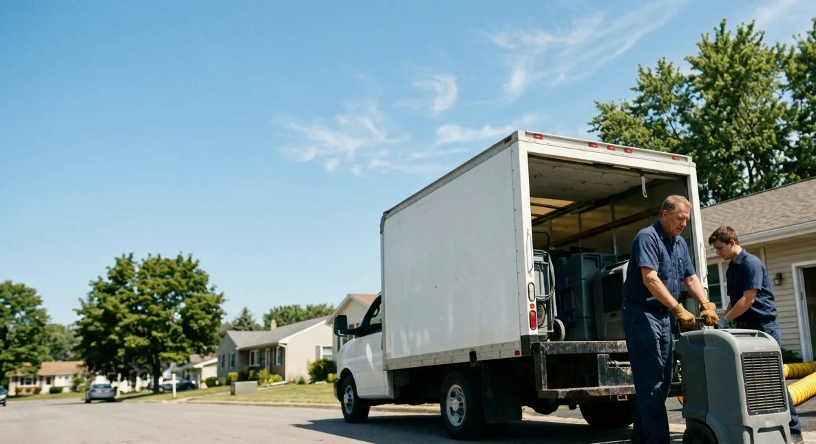 Water Damage Cleanup in Mcclure, OH near me